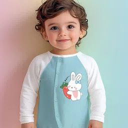 Kidbea Infants Pure Organic Cotton Rompers-picture-24