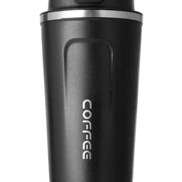 Style Homez Black Single Stainless Steel Typography Double Wall Vacuum Water Bottle-image-23
