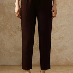 Moara Floral Embroidered A-Line Cotton Short Kurta & Trouser Sets image 5