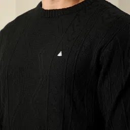 COBB Men Self Design Pullover Sweaters image 4