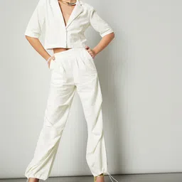 max Women Pleated Trousers-image-61