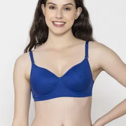 Sutjena Set Of 2 Solid Lightly Padded Lycra Bra image 3
