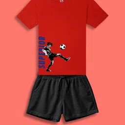 NUSYL Boys Multi Cotton Blend Clothing Set-picture-46