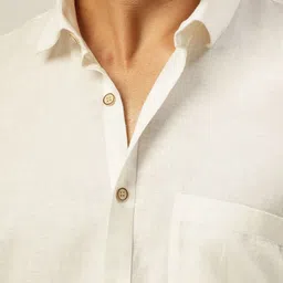 Needle Theory Men Classic Slim Fit Opaque Casual Shirt image 2