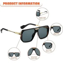 Arzonai Women Rectangle Sunglasses with Polarised Lens MA-POLARIZED-77792 image 2