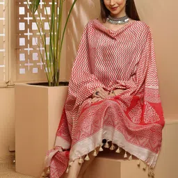 Bunkraft Ethnic Motifs Printed Dupatta image 4