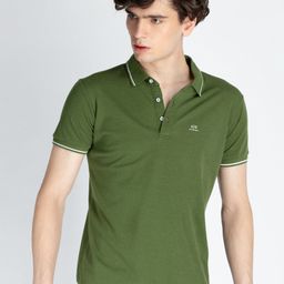 Status Quo Men Solid Polo Collar Cotton Slim Fit T-shirt-picture-25
