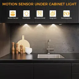 krimitty "Wireless LED Cabinet Light Rechargeable Motion Sensor Strip – USB Powered"-1 Smart Sensor Light-image-34