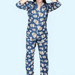 ALL ABOUT HER Women Printed Night suit-image-79