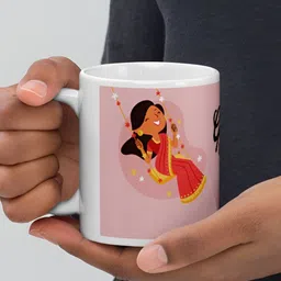 Mr UVD Multi-Coloured Ceramic Cup image 5