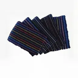 RJVT Blue Cotton 1400 GSM Bath Rugs-picture-26