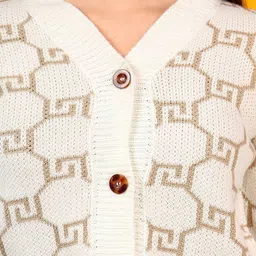 NOWI Women Woollen Crop Cardigan image 4