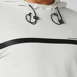 Van Heusen Sport Men Solid Hooded Sweatshirt image 5