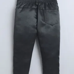 Sangria Boys Jacquard Zigzag Pattern Sherwani & Trouser Set image 2