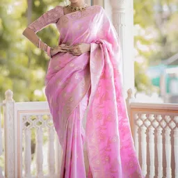 ZIKARAA Woven Design Zari Handloom Saree-picture-34