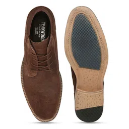 Teakwood Leathers Men Suede Mid-Top Regular Boots image 4