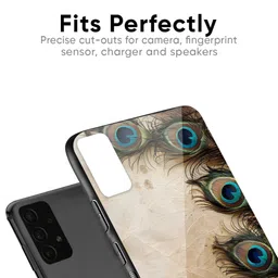 QRIOH Feather Printed Samsung Galaxy M15 5G Silicone Back Case image 4
