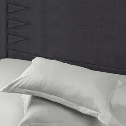 Bodycomfy Grey King Fitted Cotton 400 TC King Bedsheet Set 1.98 m x 1.82 m image 5