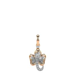 VALANOVA Women 18k Gold Lab Grown Diamond 0.24 CTs Pendent 1.22 gm-picture-8