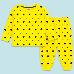 KUCHIPOO Girls Printed T-shirt with Pyjamas image 2