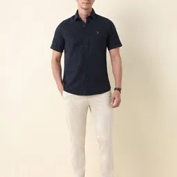 U.S. Polo Assn. Men Classic Tailored Fit Opaque Casual Shirt image 2