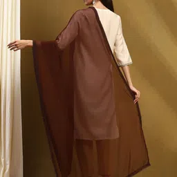 Biba Solid Dupatta image 5