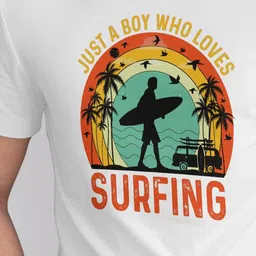 Seekbuylove Men Cotton Printed Bio Finish Regular Fit T-shirt image 2