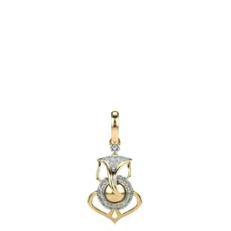 VALANOVA Women 14 Kt Gold Pendant with Diamond 0.95gms-picture-16