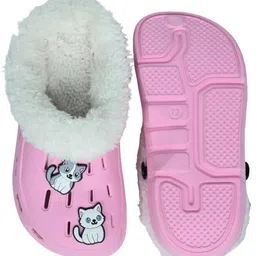 yellow bee Yellow Girls Self-Designed Clogs image 2