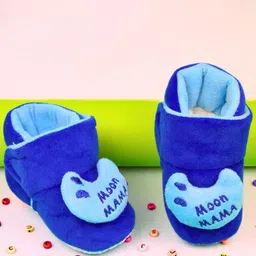 BAESD Unisex Kids Velvel Velcro Booties-picture-33