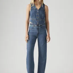 Levis Women Straight Fit High-Rise Wide Leg Jeans-image-61