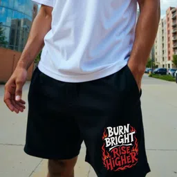 Mad Over Print Men Cotton Regular Fit Shorts-picture-14