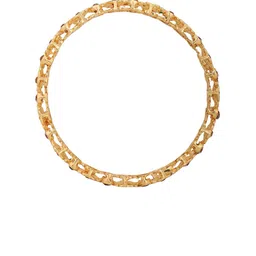 ANIKAS CREATION Set Of 4 Gold-Plated Enamelled & Stone-Studded Bangles image 4