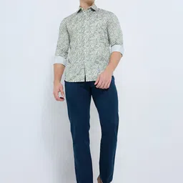 ColorPlus Men Ethnic Printed Regular Fit Cotton Casual Shirt image 2