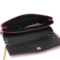 MANGO Animal Skin Textured Baguette Shoulder Bag image 5