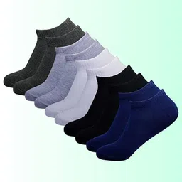MJE Men Pack Of 5 Ankle Length Socks-picture-41