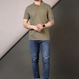 V-Mart Men Regular Fit Mid-Rise Light Fade Jeans image 2