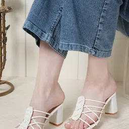 DressBerry Block Mules with Bows-picture-35