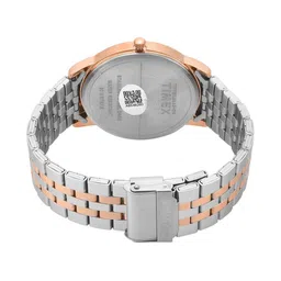 Timex Men Brass Dial & Bracelet Style Straps Analogue Watch TWTG12110 image 3
