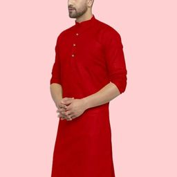 ANUJ FASHION Men Blended A-Line Kurtas-picture-31