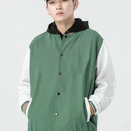 StyleCast x Revolte Men Colourblocked Tailored Jacket image 1