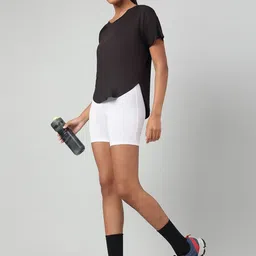 MKH Women Typography Printed Dri-FIT T-shirt image 5