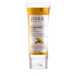 Jiva Set Of 3 Turmeric Cream For Pimples-100g Each image 2