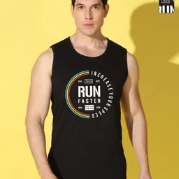 WOOSTRO Men Pack Of 2 Typography Printed Scoop Neck Cotton Slim Fit T-shirts-picture-26