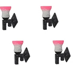SOMIL Pink Glass Cylinder Printed Wall Lamps-picture-12