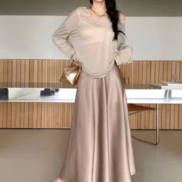 HERE&NOW A-Line Maxi Skirts-picture-10