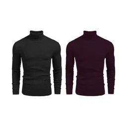 fashlook Men Ribbed Woollen Pullover-picture-34
