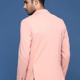 SHOWOFF Cotton Slim-Fit Single-Breasted Blazer image 4