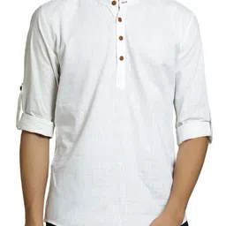 ZELINCO Men Chikankari Kurta-picture-14