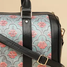 Anouk Ladies Floral Printed PU Structured Handbag image 5